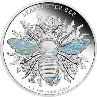 Niue - Blattschneiderbiene Hologramm 2026