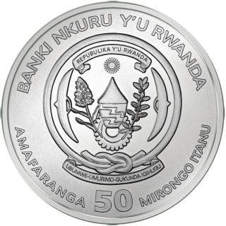 Ruanda Blue Dragon 2026 1 oz Silber PP im Slab