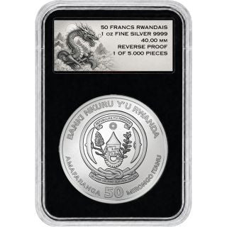 Ruanda Blue Dragon 2026 1 oz Silber PP im Slab