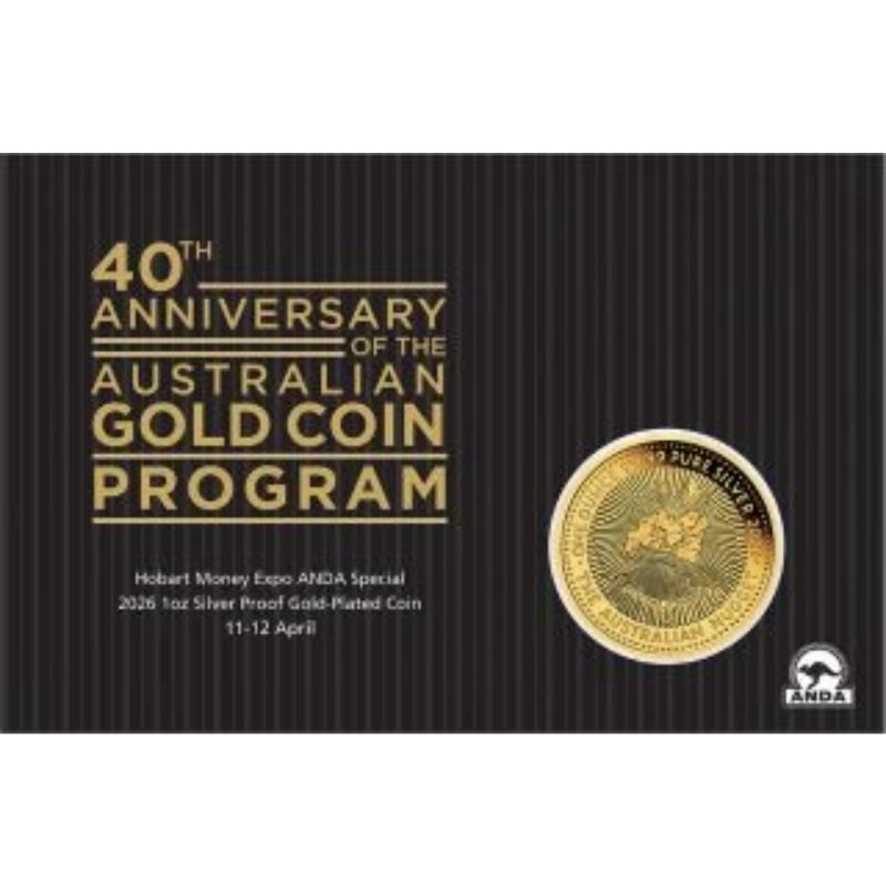 Australien - Australian Nugget ANDA Hobart 2026 gilded