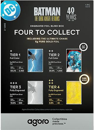 Niue - Batman Dark Knight Returns Foil Blind Box