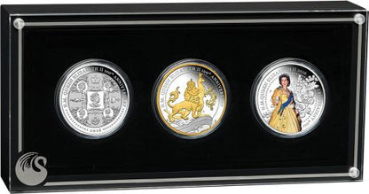 Australien Queen Elizabeth II 100. Geburtstag 2026 3 x 1 oz Silber Proof Set