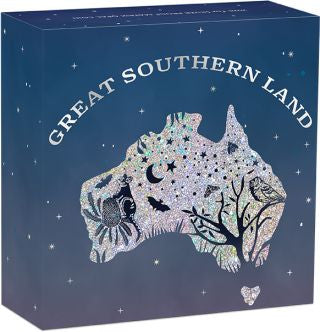 Great Southern Land 2026 Opal Proof 1 oz Silbermünze Australien Perth Mint