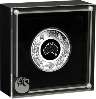 Great Southern Land 2026 Opal Proof 1 oz Silbermünze Australien Perth Mint