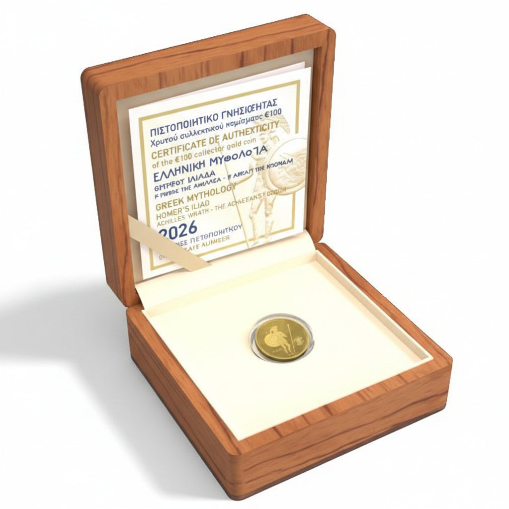 100 Euro Homers Ilias 2026 Griechenland Gold PP