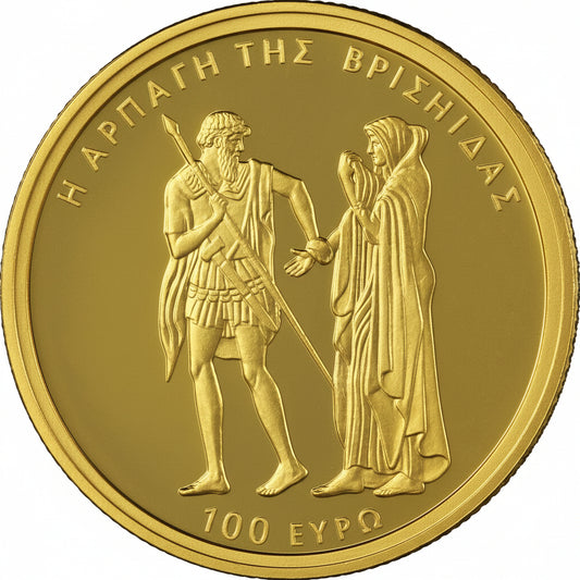 100 Euro Homers Ilias 2026 Griechenland Gold PP