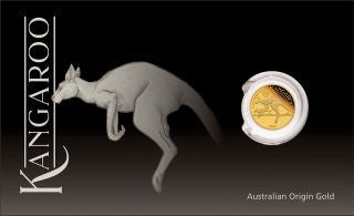 Australien - 0,5g Gold Känguruh Mini Roo