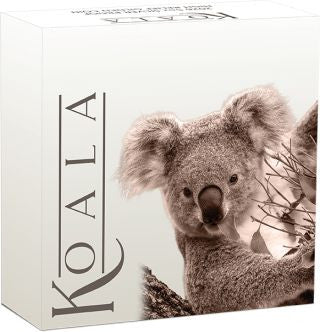 Australien Koala 2026 5 oz Silber High Relief Rotgold PP