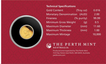 Australien - 0,5g Gold Lunar Pferd 2026