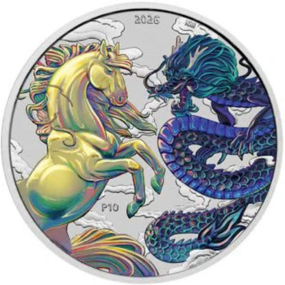 Australien - Pferd und Drache 2026 Opalite 