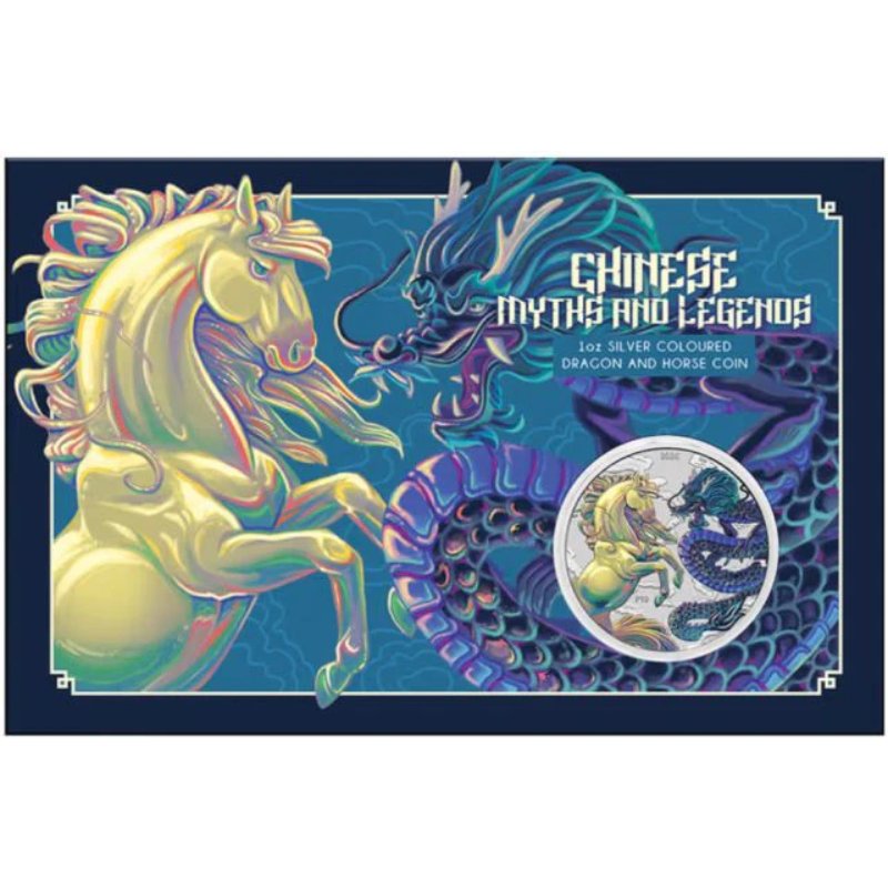 Australien - Pferd und Drache 2026 Opalite Blister
