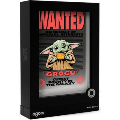 Star Wars Mandalorian Grogu Wanted Foil 2026 Niue 5 g Silber