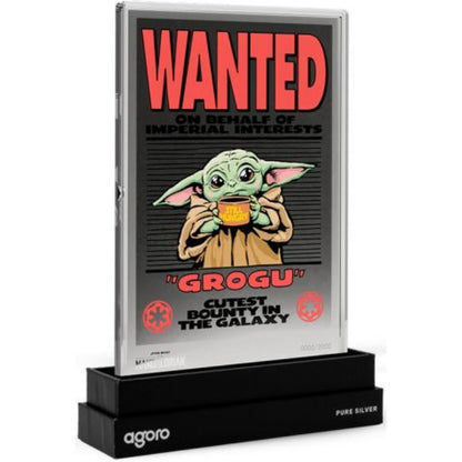 Star Wars Mandalorian Grogu Wanted Foil 2026 Niue 5 g Silber