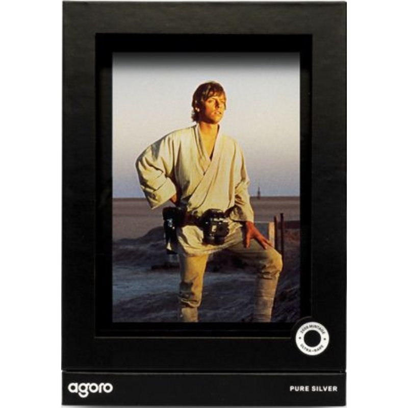 Star Wars Luke Skywalker Skizze Foil 2026 Niue 5 g Silber