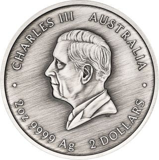 Australien - 2oz Turtle Yaunati Color Antik 2026