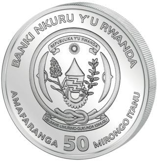 Ruanda - Lunar 2026 Pferd Rev. Proof