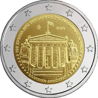 Griechenland 2€ 2026 - 100 Jahre Akademie von Athen