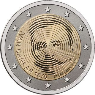 Slowenien 2€ 2026 - 100. Geburtstag Ivan Cankar