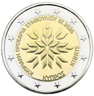 Zypern 2€ 2026 - Ratspräsidentschaft