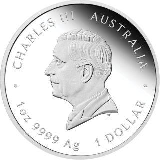 Australien Lunar Jahr der Ziege 2027 1 oz Silber PP
