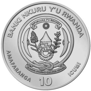 Ruanda Zodiac Legacy Year of the Goat 2027 1/12 oz Silber Proof Slab