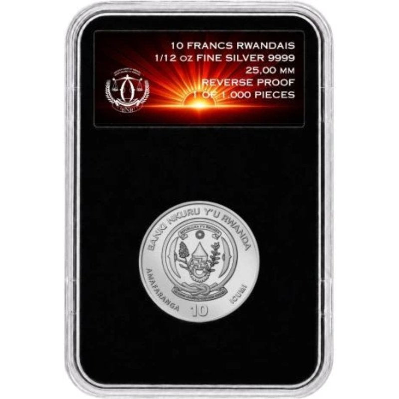 Ruanda Zodiac Legacy Year of the Goat 2027 1/12 oz Silber Proof Slab