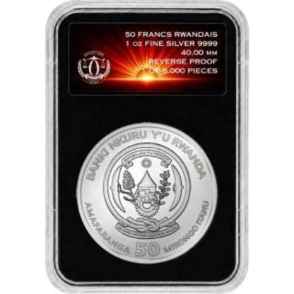 Ruanda Zodiac Legacy Year of the Goat 2027 1 oz Silber Proof Slab