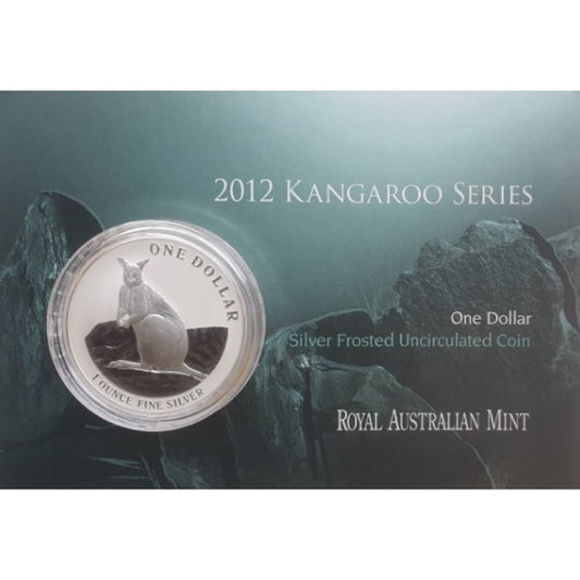 Australien Känguru 2012 1 oz Silber Frosted Uncirculated