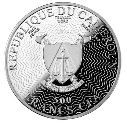 Kamerun - Schmetterling - Aglais Io 2024