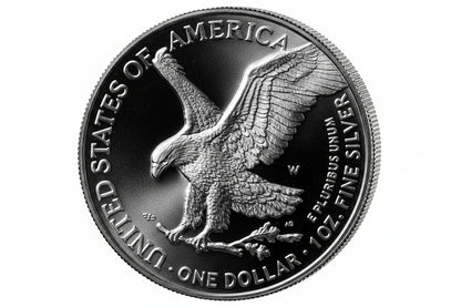 USA - Silver Eagle Gilded 2023