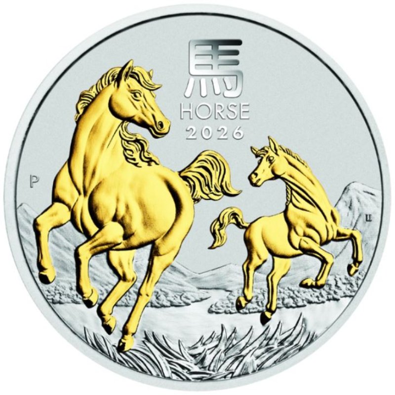 Australien - Lunar III Pferd 2026 Gilded