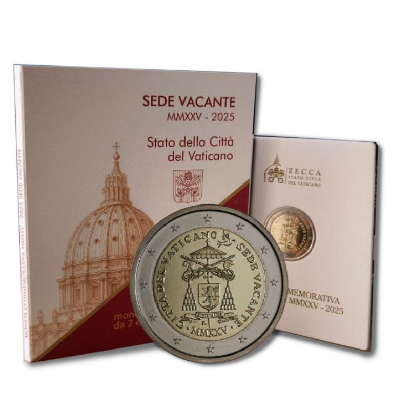 Vatikan 2€ 2025 - Sedisvakanz / Sede Vacante