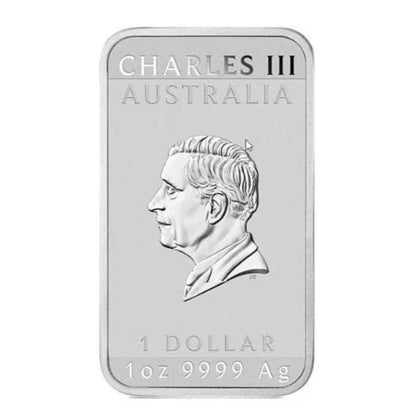 Australien 2025 – 1 oz Silber Rectangular Dragon | Münzbarren