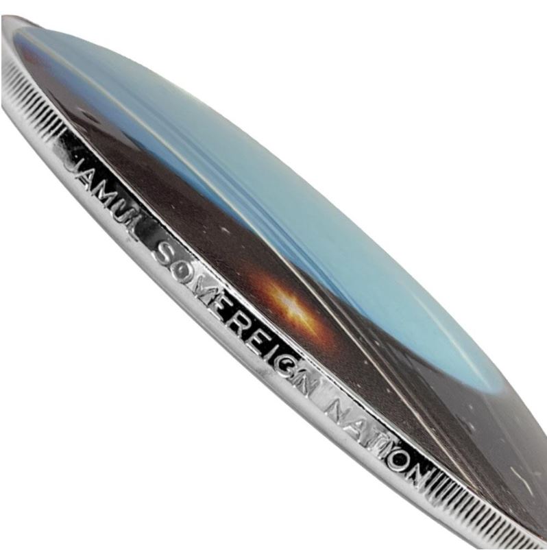 Uranus The Solar System 2022 1 oz Silber Domed Coin