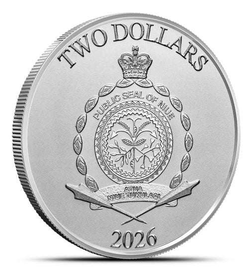 Darth Vader 1 oz Silbermünze 2026 Niue Star Wars