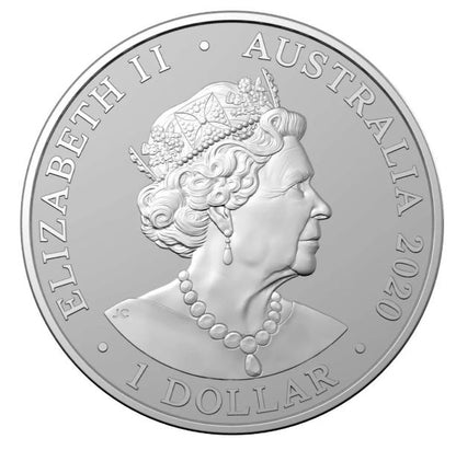 Australien 2020 Sumatra Tiger 1 oz Silber Australia Zoo