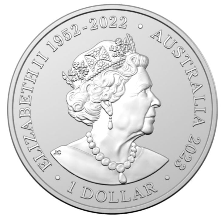 Australien Buckelwal 2023 Antarctic Territory Silbermünze in Kapsel
