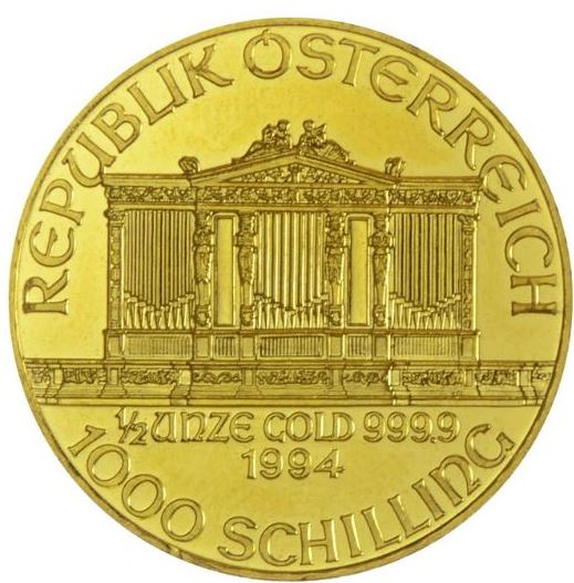 Österreich - Gold 0,5oz Philharmoniker