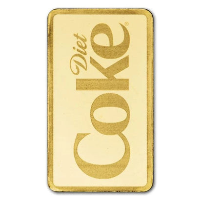 USA - Goldbarren 1 Gramm Diet Coke