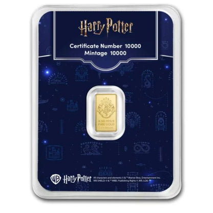 Goldbarren - 0,5 g Gold 25 Jahre Harry Potter 2026