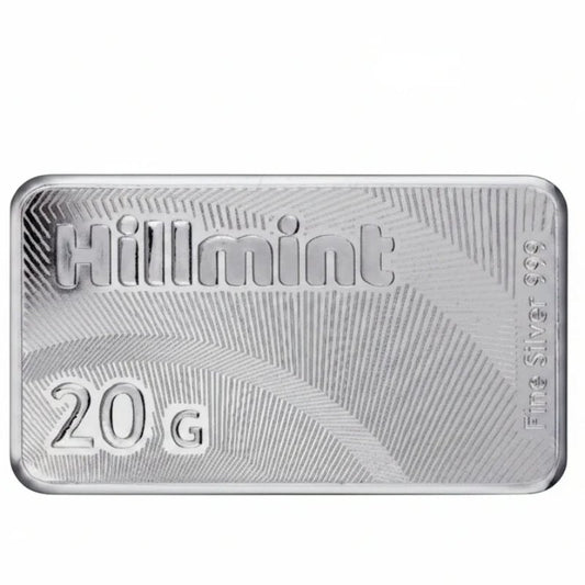 Silberbarren - 20 Gramm Hillmint Rothirsch