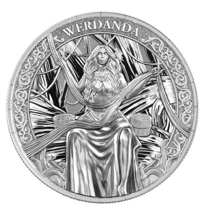 Norns Werdanda 2026 Silbermünze 1 oz BU Germania Mint 