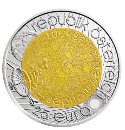 25 Euro Silber Niob 2009 Astronomie