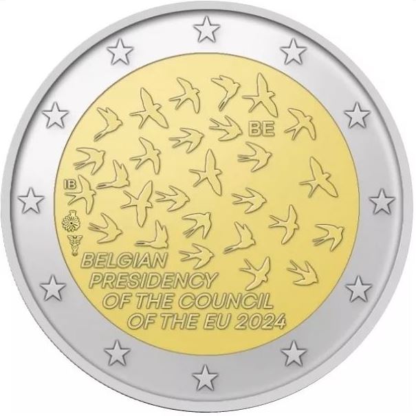Belgien 2€ 2024 - EU Präsidentschaft 