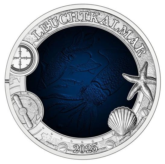 3€ Ozeantaler - #10 Leuchtkalmar 2025