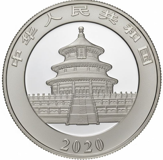China - Panda 2020 gilded
