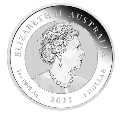 Australien Quokka 2021 1 Unze Silbermünze Perth Mint