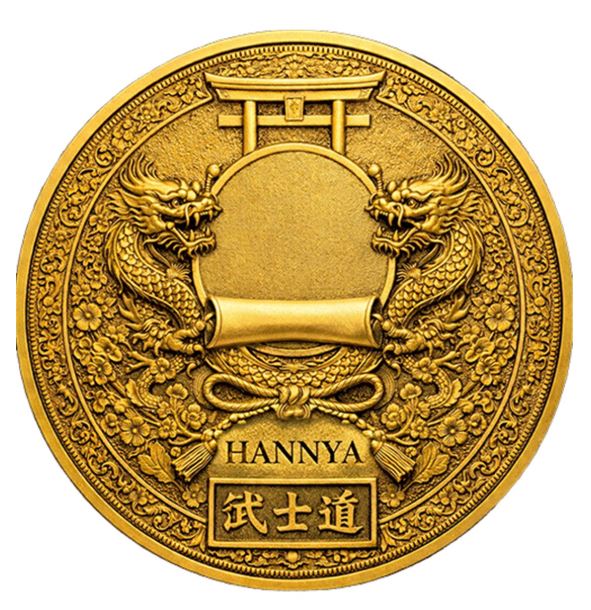 Samurai Hannya 2026 Kupfermünze 1 oz