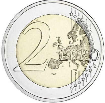 2 Euro hinten