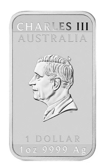 Australien Rectangular Dragon 2026 1 oz Silberbarren